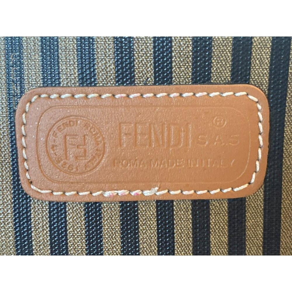 Fendi Black and Tan Striped Women's Bag - Picture 2 of 7